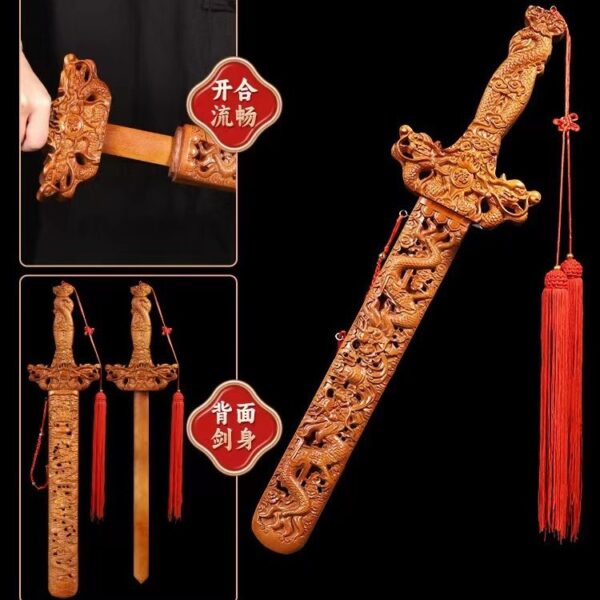 60cm Peach Wood Sword
