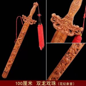 100cm Peach Wood Sword