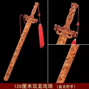 120cm Peach Wood Sword